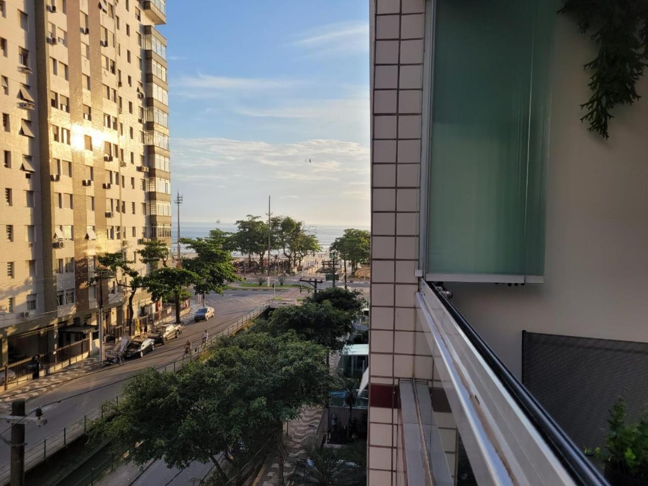 Varanda Mar - Estudio Em Santos Na Quadra Da Praia Exterior foto