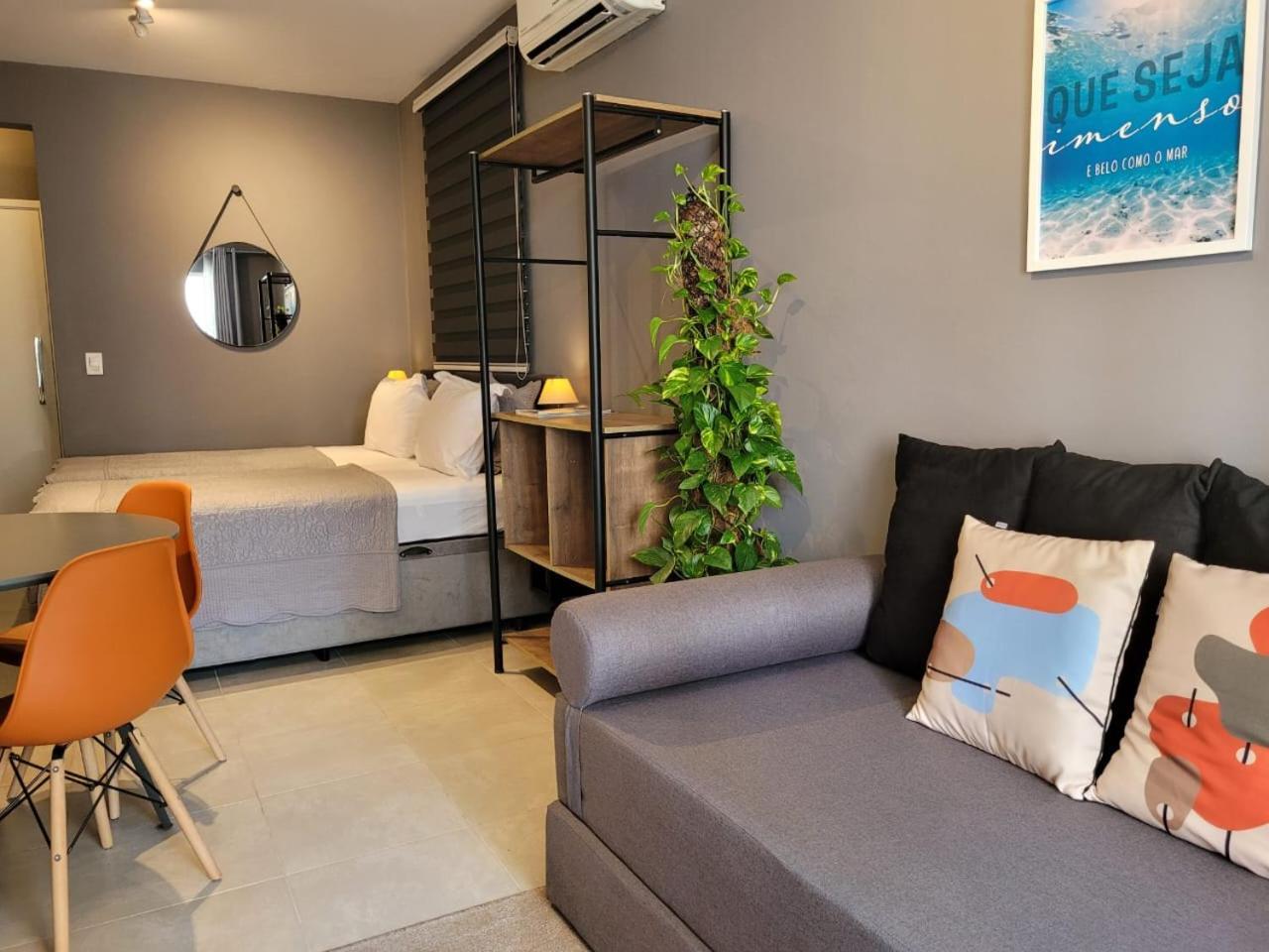 Varanda Mar - Estudio Em Santos Na Quadra Da Praia Exterior foto