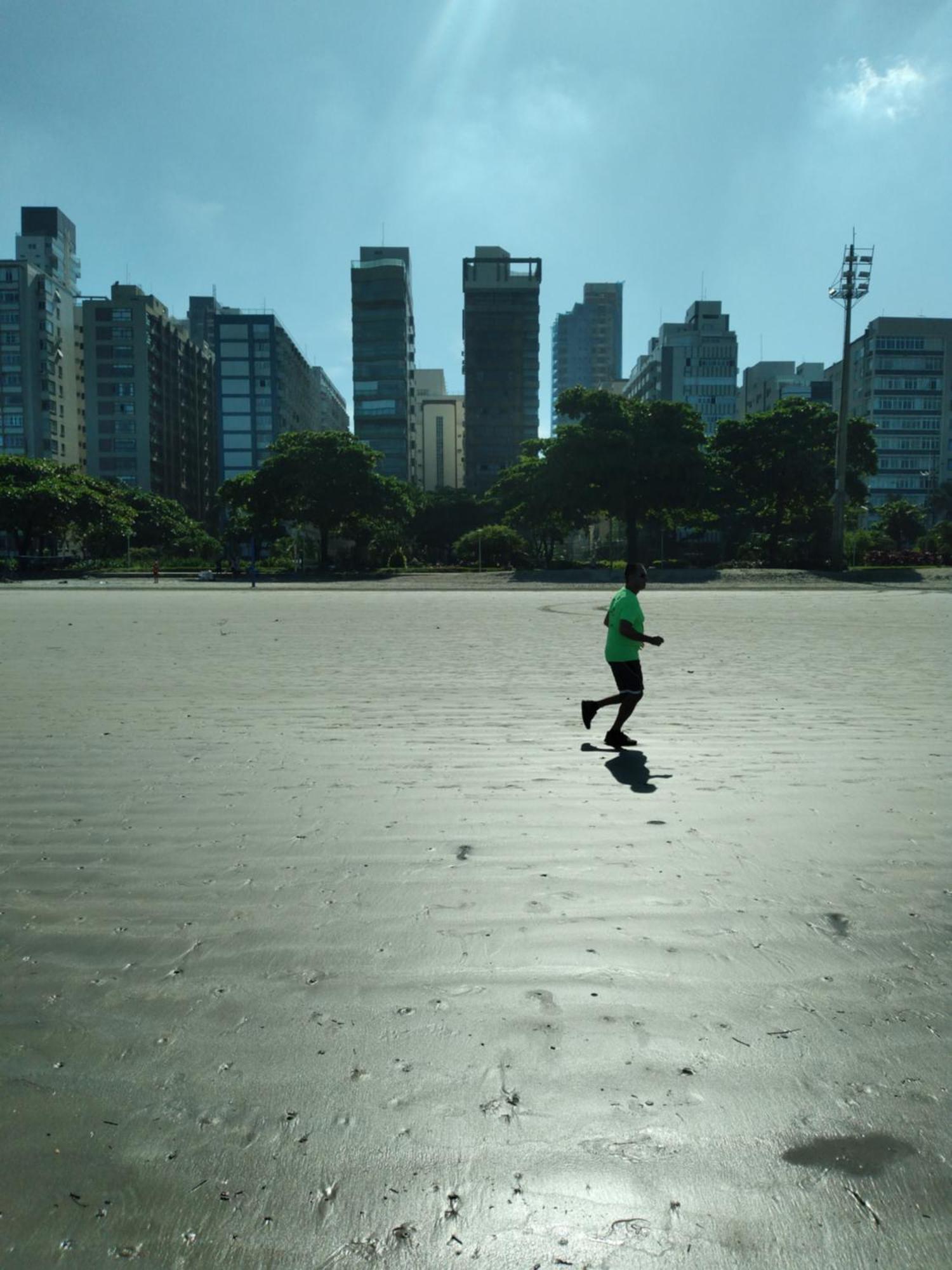 Varanda Mar - Estudio Em Santos Na Quadra Da Praia Exterior foto