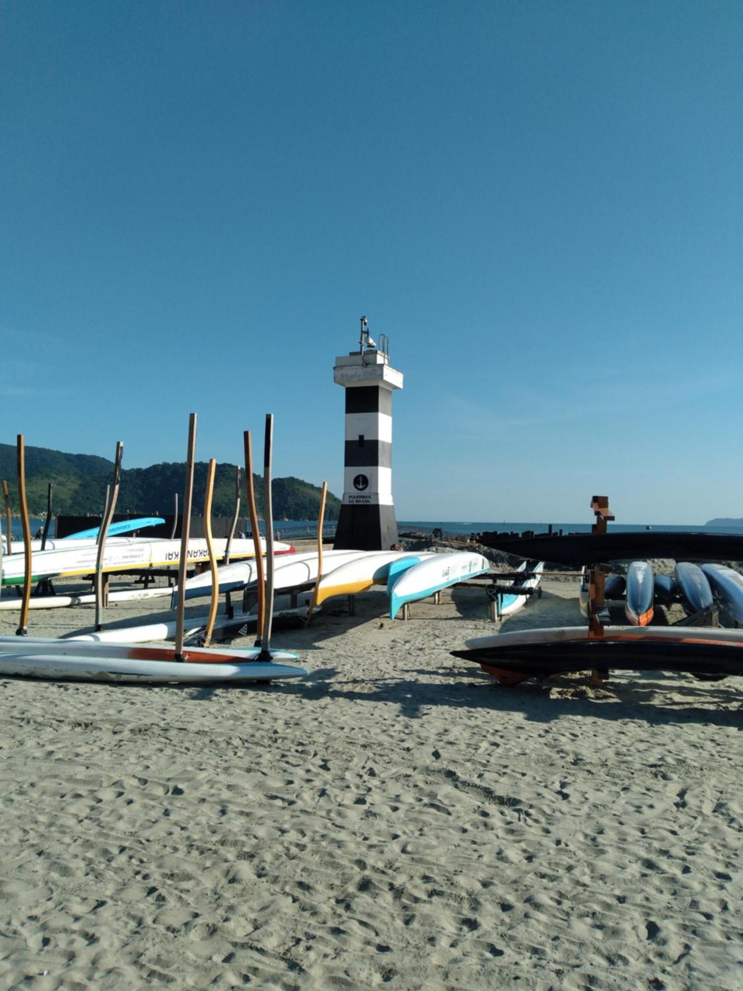 Varanda Mar - Estudio Em Santos Na Quadra Da Praia Exterior foto